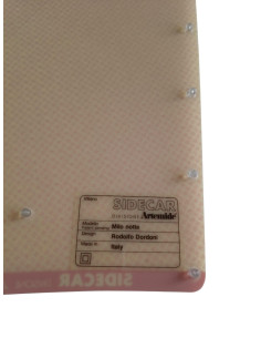 Artemide 960130 sidecar milo night red diffuser 2